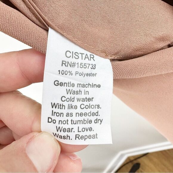 Cistar ⋆ Sanne off the Shoulder Dress Button Accent Mini - Picture 10 of 13